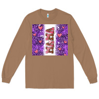 Toasted Coconut purple leopard pink mama hearts Long Sleeve Tee - AdoDesignShop