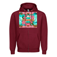 Teacher Floral Pencil Tumbler Zipper Hoodie | Teevron