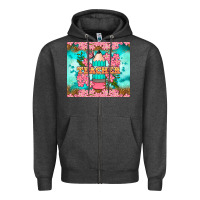 Charcoal Heather teacher floral pencil tumbler Zipper Hoodie - BundleAndBundleShop