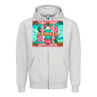 Dove Grey teacher floral pencil tumbler Zipper Hoodie - BundleAndBundleShop