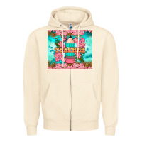 Sandshell teacher floral pencil tumbler Zipper Hoodie - BundleAndBundleShop
