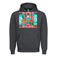Smoke teacher floral pencil tumbler Zipper Hoodie - BundleAndBundleShop