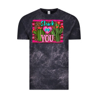 Cloud Black stuck on you cactus Vintage Tee - RanaPortraitStore