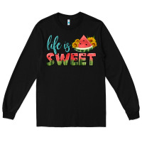 Black life is sweet Long Sleeve Tee - HRA Design Shop