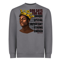 Storm afro man god says you are Heavyweight Sweatshirt - texasbilliewilder