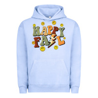 Pigment Grape Ice happy fall smiley face Urban Hoodie - BarkalooDesign