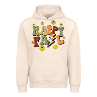 Sandshell happy fall smiley face Urban Hoodie - BarkalooDesign