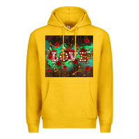 Lemon love  and leopard with keys Premium Hoodie - AdoDesignShop