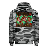 Slate Camo love  and leopard with keys Premium Hoodie - AdoDesignShop