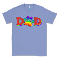 Colony Blue lgbtq dad and paw Classic Tee - HRA Design Shop