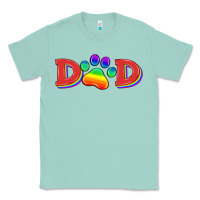 Seafoam lgbtq dad and paw Classic Tee - HRA Design Shop
