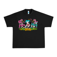 Black mom with cow Urban Heavy Tee - Zillion Design Studio