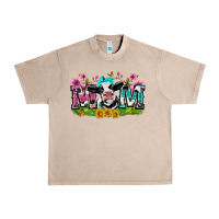 French Oak mom with cow Urban Heavy Tee - Zillion Design Studio