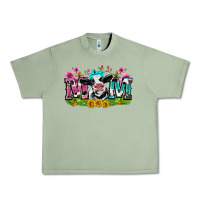 Oil Green mom with cow Urban Heavy Tee - Zillion Design Studio
