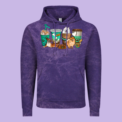 Vintage Hoodie dog coffee cups