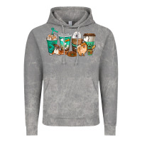 Cloud Rock dog coffee cups Vintage Hoodie - texasbilliewilder