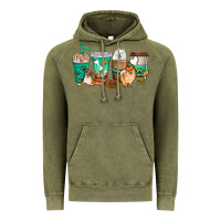 Vintage Olive dog coffee cups Vintage Hoodie - texasbilliewilder