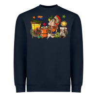 Navy arizona coffee cups Heavyweight Sweatshirt - texasbilliewilder