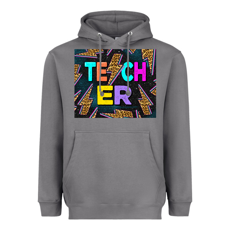 Western Teacher Flash Heavyweight Hoodie by LillyAllenDesigns | Teevron