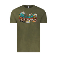 Vintage Olive blessed teacher Vintage Tee - texasbilliewilder