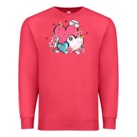 Cardinal nurse hearts Premium Sweatshirt - MaliasSmallBusiness