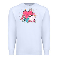 White nurse hearts Premium Sweatshirt - MaliasSmallBusiness