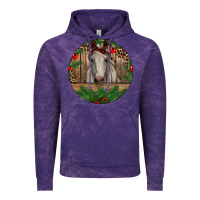 Cloud Purple Christmas Horse Vintage Hoodie - RanaPortraitStore