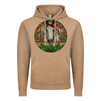 Vintage Coffee Christmas Horse Vintage Hoodie - RanaPortraitStore
