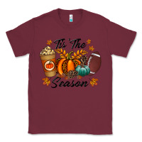 Burgundy tis the season Classic Tee - RacoonDesign