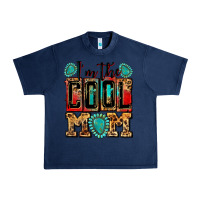 Navy i'm the cool mom Urban Heavy Tee - Zillion Design Studio
