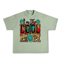 Oil Green i'm the cool mom Urban Heavy Tee - Zillion Design Studio