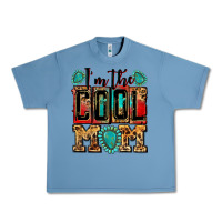 Pebble Blue i'm the cool mom Urban Heavy Tee - Zillion Design Studio