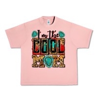 Salmon i'm the cool mom Urban Heavy Tee - Zillion Design Studio