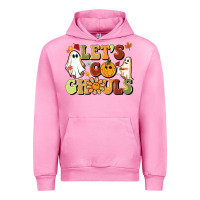 Fuchsia Pink halloween lets go ghouls Urban Hoodie - BarkalooDesign