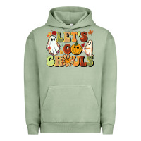 Pigment Oil Green halloween lets go ghouls Urban Hoodie - BarkalooDesign