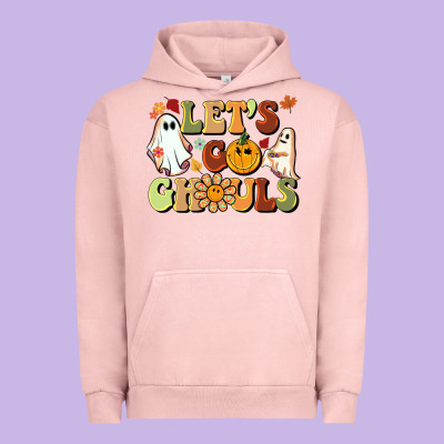 Halloween Lets Go Ghouls Urban Hoodie Designed By Barkaloodesign