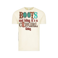 Boots And Bling Its A Cowgirl Thing Vintage Tee | Teevron