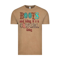 Vintage Coffee boots and bling its a cowgirl thing Vintage Tee - texasbilliewilder