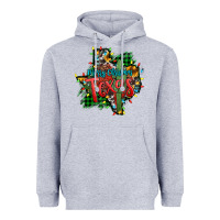 Heather Grey western desert christmas texas map Heavyweight Hoodie - Jasminsmagicworld