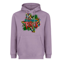Lavender western desert christmas texas map Heavyweight Hoodie - Jasminsmagicworld
