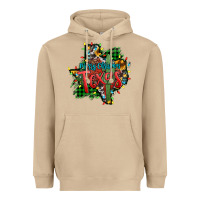 Mushroom western desert christmas texas map Heavyweight Hoodie - Jasminsmagicworld