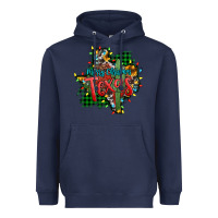 Navy western desert christmas texas map Heavyweight Hoodie - Jasminsmagicworld