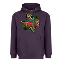 Plum western desert christmas texas map Heavyweight Hoodie - Jasminsmagicworld