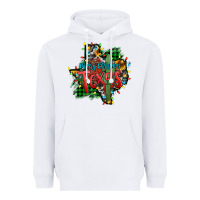 White western desert christmas texas map Heavyweight Hoodie - Jasminsmagicworld