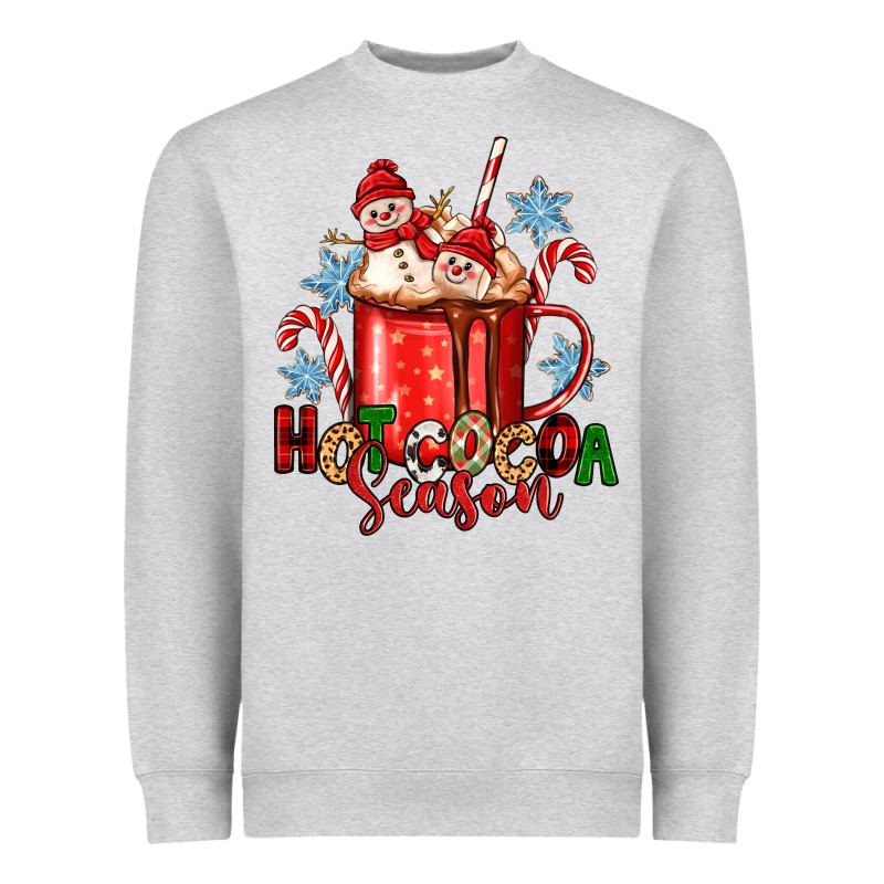 Hot Cocoa  Season Heavyweight Sweatshirt by Zillion Design Studio | Teevron