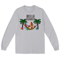 Moon Dust hello summer Long Sleeve Tee - CowhideDigitalArt