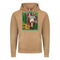 Vintage Camel Western Christmas Cow Vintage Hoodie - RanaPortraitStore