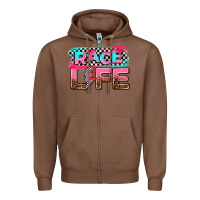 Chestnut race life Zipper Hoodie - AdoDesignShop