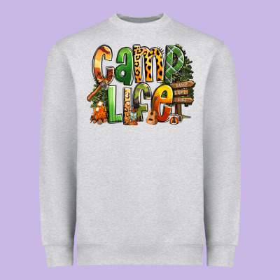 Heavyweight Sweatshirt camp life