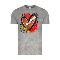 Cloud Rock fruits and football heart Vintage Tee - Zillion Design Studio